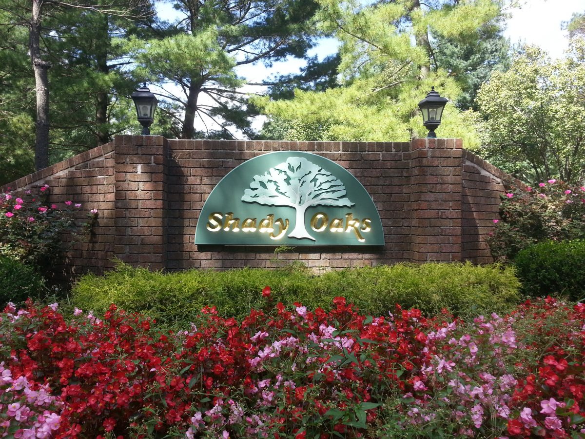 Shady Oaks, located off of W. Front Street in Middletown, is a community for active adults 55 and up